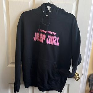 Black hoodie Filthy Dirty Jeep Girl
